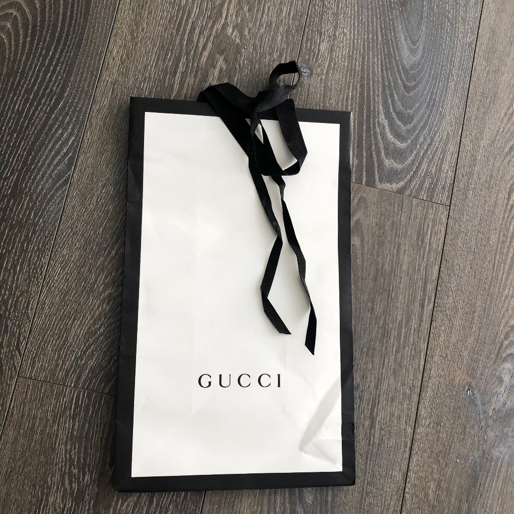 Gucci Authentic Paper Shopping Bag